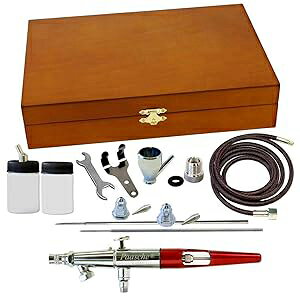 p[VF GAuV _uANV GAuV ؐP[X Paasche Airbrush Double Action Airbrush in Wood Case