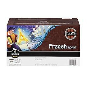 ^[Y t`[Xg KJbv 80 Tully's Coffee Tully's French Roast K-cups, 80-Count