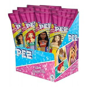 PEZ fBYj[vZXA0.58IX lߍ킹LfBfBXyT[ (12pbN) PEZ Disney Princess, 0.58-Ounce Assorted Candy Dispensers (Pack of 12)