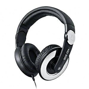 Sennheiser HD 205-II Studio Grade DJ Headphones (Black/Grey)
