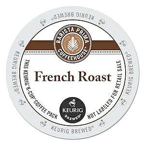 Barista Prima Coffeehouse 6611 French Roast K-Cups Coffee Pack, 24/box