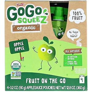}ekS[S[XNC[YHI[KjbN Abv\[X I U S[ Abv Abv -- 4 pE` - 2  Materne GoGo Squeez? Organic Applesauce On The Go Apple Apple -- 4 Pouches - 2 pc