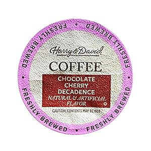 n[&fCrbh VOT[uR[q[ (`R[g`F[fJ_XA100) Harry & David Single Serve Coffee (Chocolate Cherry Decadence, 100 Count)