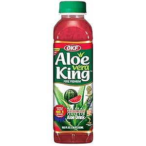 OKF �A���G�x�� �L���O �h�����N (�X�C�J 3 ��) OKF Aloe Vera King Drink (Watermelon, 3)