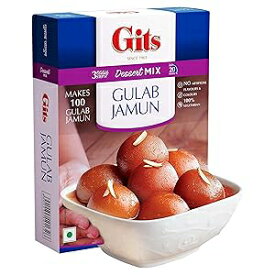 ギッツ インスタント グラブ ジャムン デザートミックス 500g Gits Instant Gulab Jamun Dessert Mix, 500g