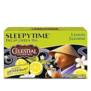 Celestial Seasonings ΒAX[s[^C fJtF  WX~A20  Celestial Seasonings Green Tea, Sleepy Time Decaf Lemon Jasmine, 20 Count