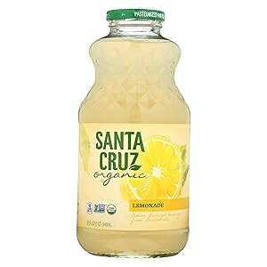 T^N[Y I[KjbN l[h - 32 IX - 1 P[X 12 B Santa Cruz Organic Lemonade - 32 ounce - 12 per case.
