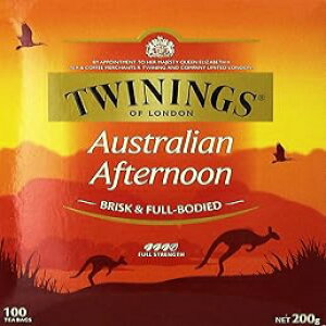 gCjO Iu h I[XgA At^k[ eB[ - 100 eB[obO - I[XgAɐ݌vꂽt{fBg Twinings of London Australian Afternoon Tea - 100 Tea Bags - Full Bod