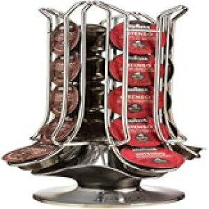 Keurig Rivo �N���� �J���[�Z�� 20 �J���b�g Keurig Rivo Chrome Carousel 20-ct