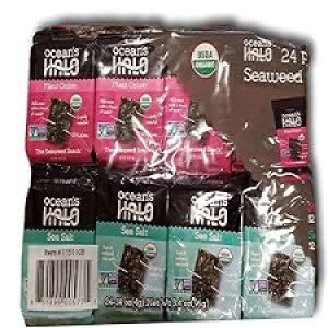 I[VY n[ V[ \g & }EC IjI ~bNX pbN (24 ) Ocean's Halo Oceans Halo Sea Salt & Maui Onion Mix pack (24 count)