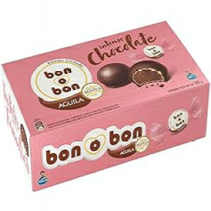 Bon o Bon Aguila - ダークチョコレートボンボンとダークチョコレート風味のフィリング入りウエハース 9.5オンス / 270g OBON Bon o Bon Aguila - Dark Chocolate Bonbon and Wafer With Dark Chocolate Flavoured Filling 9.5oz /