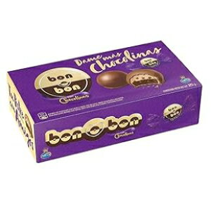 Bon O Bon ピーナッツクリームとチョコリーナクッキー入りウエハース バイツボンボン - 270g The Argentino Bon O Bon Peanut Cream and Wafer Filled with Chocolinas Cookies Bites Bonbons - 270g