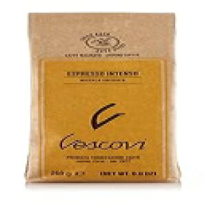 V Vescovi Espresso Intenso Premium Italian Ground Espresso Medium Roast For Moka and Espresso Machines 8.8oz/250g