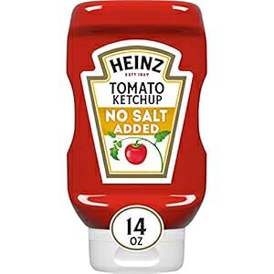 ハインツ トマトケチャップ 食塩無添加 (6 ct パック、14 oz ボトル) Heinz Tomato Ketchup with No Salt Added (6 ct Pack, 14 oz Bottles)