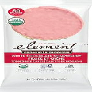 Element Snacks I[KjbNCXP[L Xgx[N[A3.5IX Element Snacks Organic Rice Cake Strawberry and Cream, 3.5 oz