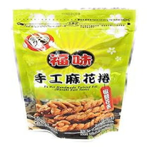 Fu Wei ����c�C�X�g���[�� �킳�і� 200g / 7.05oz (20 �p�b�N) Fu Wei Handmade Twisted Roll Wasabi Flavor 200g / 7.05oz (Pack of 20)