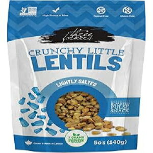 Three Farmers Foods Three Farmers Crunchy Little Lentils 140g 6 pack - Lightly Salted