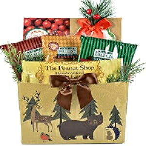 Mtg oXPbg rbW Ebhh _[YAÂَqy݂Ȃfpȋx߂ Gift Basket Village Woodland Wonders, Rustic Holiday with Delectable Sweet Treats