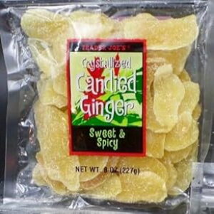 g[_[W[Y ЂWW[ XC[gXpCV[ 3 pbN TJ's 3 Packs Trader Joe's Crystallized Candied Ginger Sweet & Spicy