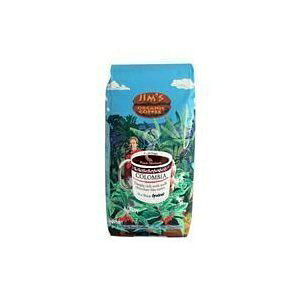 Jims I[KjbN R[q[ SRrA R[q[A12 IX -- P[X 6 Bby WYI[KjbNR[q[ Jims Organic Coffee Whole Bean Colombian Coffee, 12 Ounce -- 6 per case. by Jim's Organic Coffee