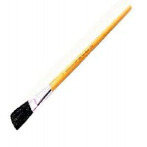 Kirschner Brush Company 1" Fitch China Bristle Wood Handle Artist t Brush for Acrylic, Oil, Watercolor, Gouache and Plain Air ting (PACK-OF-100)