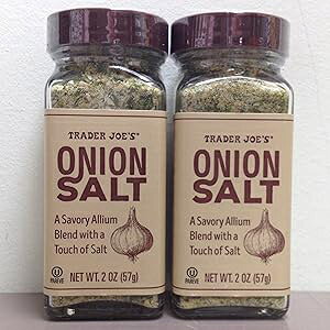 AULVERTA Trader Joe's Onion Salt (Pack of 2)