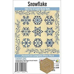 Paper Pieces Paperpiece & Acrylic Fabric Cutting Template Pack