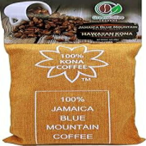100% W}CJ u[ }Ee & nCA Ri GNXg t@V[ R[q[ : 2 x 1/2 |h = v 1 |h Green Coffee Traders 100% Jamaica Blue Mountain & Hawaiian Kona Extra Fancy Coffee : 2 x 1/2lb