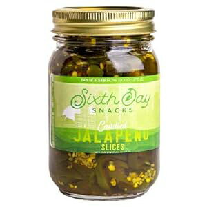 6 ڂ̃XibN Ђny[j XCX (16 IX) Sixth Day Snacks Candied Jalape o Slices (16 oz.)