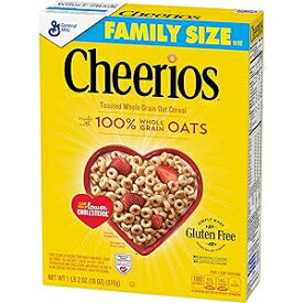 Cheerios, グルテンフリー、全粒オート麦入りシリアル、18 オンス Cheerios, Gluten Free, Cereal with Whole Grain Oats, 18 oz