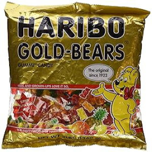 �n���{�[ �I���W�i�� �S�[���h�x�A�O�~ �L�����f�B 3�|���h (2����) Haribo ORIGINAL Gold-Bears GUMMI CANDY 3lb (2 Pack)