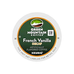 O[}EeR[q[ fJtFAt`ojA3.9IXi6pbNj Green Mountain Coffee Roasters Green Mountain Coffee Decaf, French Vanilla, 3.9 Ounce (Pack of 6)