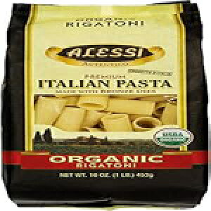 Alessi Itlaian �I�[�K�j�b�N ���K�g�[�j�A1 �|���h (12 �p�b�N) Alessi Itlaian Organic Rigatoni, 1 Pound (Pack of 12)