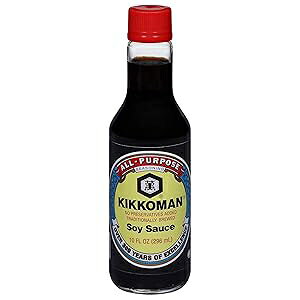 LbR[} \ VR傤 10IX Kikkoman All-Purpose Seasoning Naturally Brewed Soy Sauce, 10 Ounce