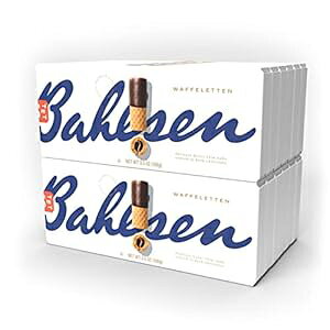 Bahlsen Waffeletten �_�[�N�`���R���[�g�f�B�b�v�N�b�L�[ (12 ��) - �Z���ȃ��[���s�A���_�[�N�`���R���[�g�ɐZ�����@�ׂȃE�G�n�[�X���[�� - 3.5 �I���X�̔� Bahlsen Waffeletten Dark Chocolate Dipped Cookies (