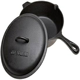 Old Mountain 10109 キャンプファイヤー調理器具、3 クォート、ブラック Old Mountain 10109 Campfire-cookware, 3 Quart, Black