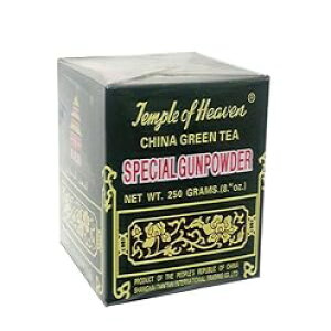 �����Β� - ���ʂȉΖ򃋁[�X�e�B�[ Temple of Heaven China Green Tea - Special Gunpowder Loose Tea