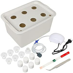 Aunifun Hydroponics Grower Kit DIY Self Watering Indoor Hydroponics Tools Hydroponic System Pl Container Include Aquarium Air Pump Buoy Pl Box Aunifun Hydroponics Grower Kit DIY Self Watering Indoor Hydroponics Tools Hydropo