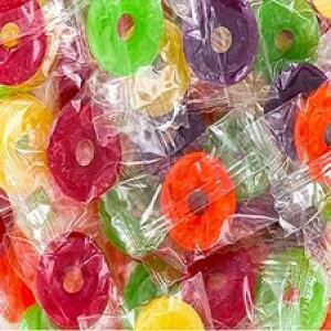 LifeSavers Hard Sugar Candy, 5 Flavor Fruit Assortment, Individually Wrapped, Bulk, 2.0 Pounds, Cherry, Raspberry, Watermelon, Orange & Pineapple (5 Flavor Mix, 1 Pack)