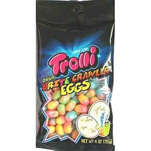 TrolliAT[uCgGbOO~ALfB[VF (2pbN) Generic Trolli, Sour Brite Eggs Gummies With A Candy Shell (Pack of 2)