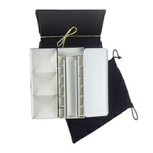 Whiskey Painters Whiskey ters Bella Artist Watercolor t Palette Box. Artist Quality Half pan Travel t Box, Built in Palette, 12 Half Pans, Hand Made in Italy