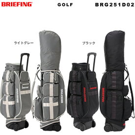 ブリーフィング BRIEFING CR-6 BRG251D02 GOLF ゴルフ メンズ レディース キャディーバッグ 移動シーンをサポートするキャスター付き