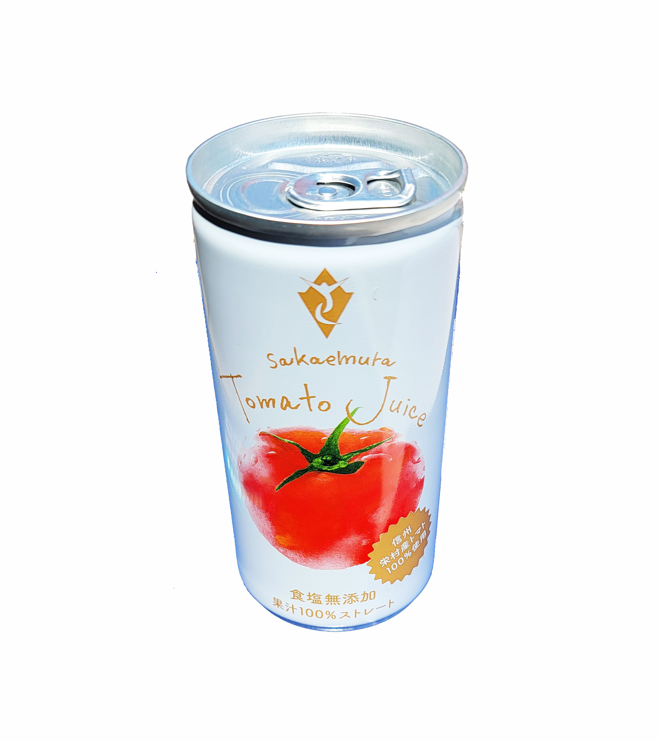 北信州の栄村産の完熟トマト１００％使用した濃厚なトマトジュース 190g×30 食塩無添加 果汁100%ストレート 国産