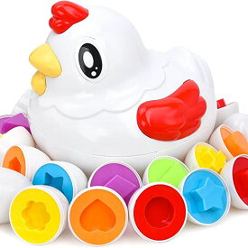 【送料無料】 おもちゃ 形合わせ おもちゃ マッチングエッグ はめ込みおもちゃ 形認識 カラー認識 卵 早期教育玩具 知育おもちゃ