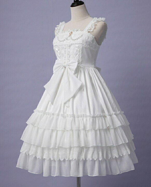 楽天市場】ロリータ ワンピース 花嫁 ゴスロリ Aライン Lolita メイド 