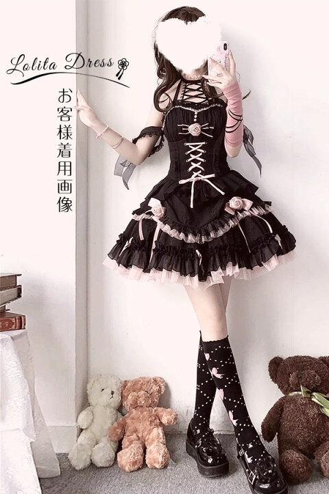 楽天市場】Lolita JSK Devil style 小悪魔系 ロリータ 猫系 プリンセス 