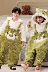 着る毛布 子供 キッズパジャマ 子供パジャマ 男の子 長袖 部屋着 ルームウェア 冬物 ルームウェア ナイトウェア フード付き フカ柄 もこもこ あったか フランネル 冬物 仮装 コスプレ変装 ネ