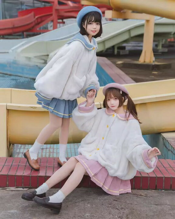 楽天市場】ロリータアウター セーラーコート ショート 冬服 可愛い 