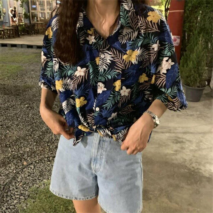 楽天市場 アロハシャツ レディース 男女兼用アロハシャツ 夏物 花柄 エスニック柄 シンプルデザイン ハワイアン 開襟シャツ 半袖シャツ アロハ柄 オープンカラー メンズ カジュアル ストリート ユニセックス レトロ S M L Xl Dd179n1n1d4 パーティードレス通販 Glorypark
