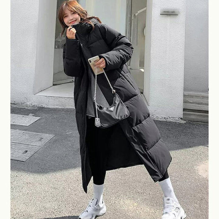 楽天市場】ロングダウンコート ダウンジャケット ロングコート きれい 